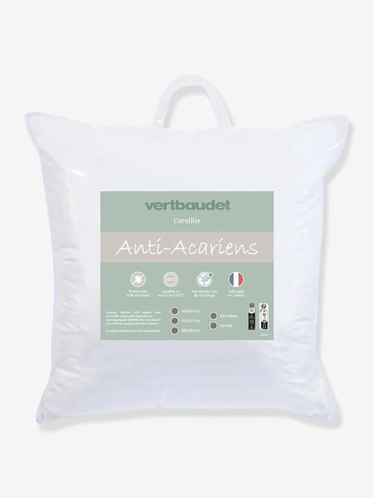 Immagine prodotto Vertbaudet Morbido cuscino per bambini con poliestere riciclato, protezione antiacaro Greencare (60 x 60 cm)