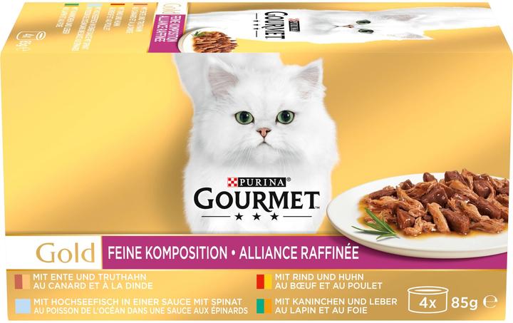 Immagine prodotto Gourmet Composizioni raffinate (Adulto, 4 pz., 85 g)
