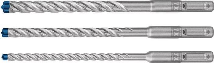 Actual product image Bosch Professional Zubehör Expert SDS plus-7X hammer drill bit set, 6/8/10 mm, 3 pcs. (10.0 mm, 6.0 mm, Ø 8.0 mm)