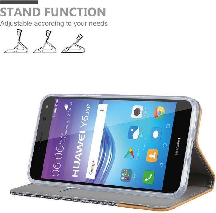 Produktbild Cadorabo Jeans Optik (Huawei Y6 (2017))