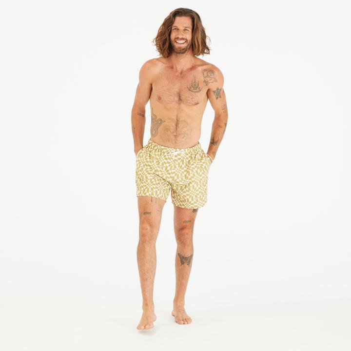 Image du produit Olaian Short de bain surf 100 Court 15" Homme - Psychodam (S)