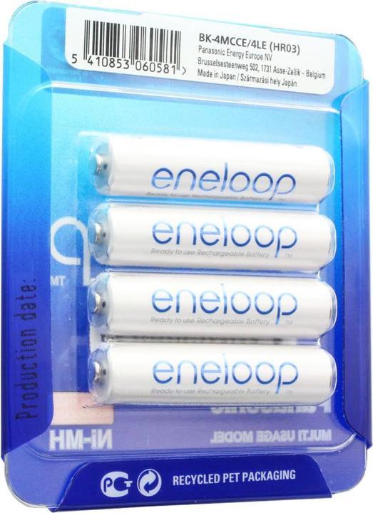 Immagine prodotto Panasonic Batteria Combi Pack 4x AA Mignon + 4x AAA Micro (4 pz., AAA, AA, 2000 mAh)