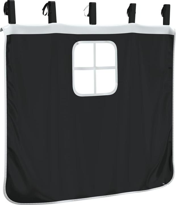 Produktbild VidaXL Vorhänge für Hochbett mit Tunnel und Turm Weiss und