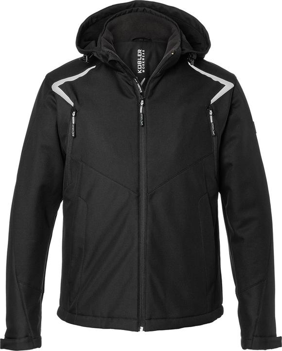 Kübler Jacke Winter Softshell BODYFORCE schwarz Form 1325 Grösse XS (XS)