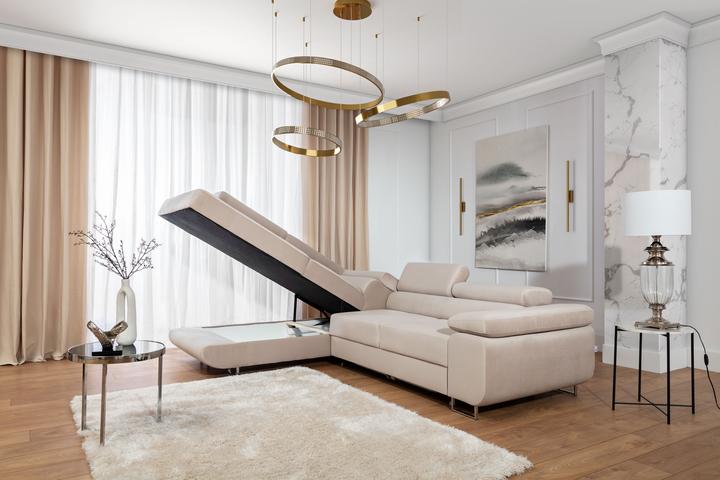 Actual product image ELTAP Anton (4-seater, Sofa bed, Corner sofa)