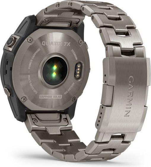 Image du produit Garmin quatix 7X Sapphire Solar Titan" GPS Marine Smartwatch (51 mm)