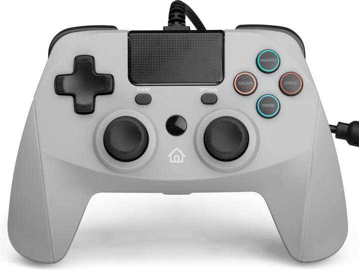 Immagine prodotto Snakebyte Pad 4 S controller PS3/PS4 cablato 3m - grigio (PS3, PS4)