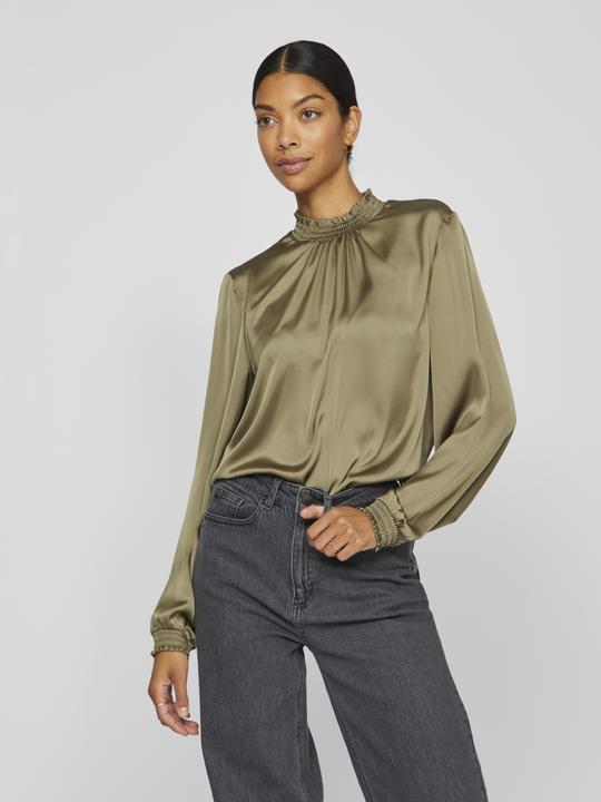 Produktbild Vila High Neck Oberteil mit langen Ärmeln (38)