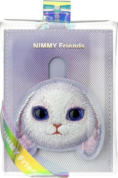 Produktbild iLike Nimmy card wallet purple Big Eyed Pet 2.0 Rabbit