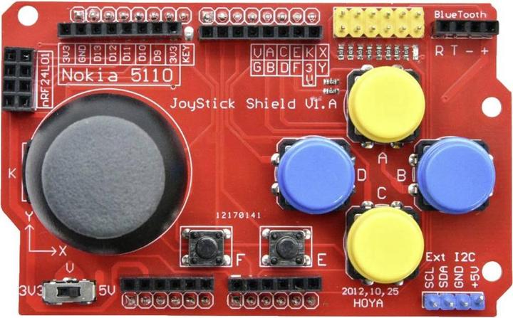 Actual product image Iduino Shield ST1124 Arduino UNO