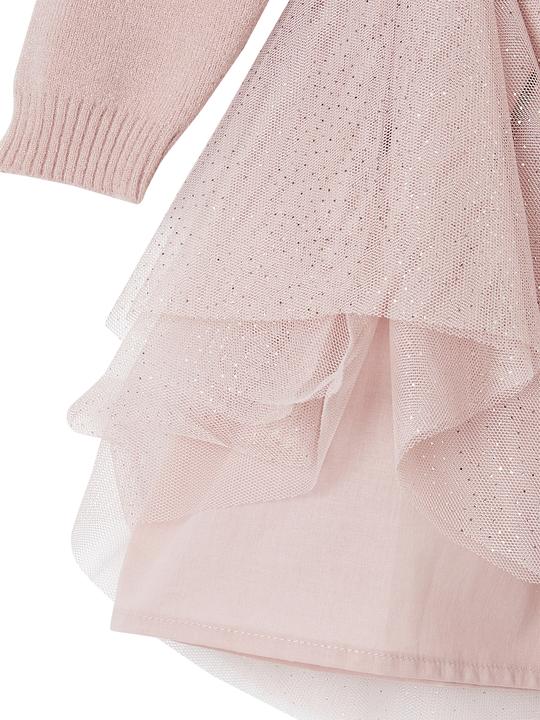 Produktbild Vertbaudet Festliches Mädchen Strickkleid mit Tüll (158)
