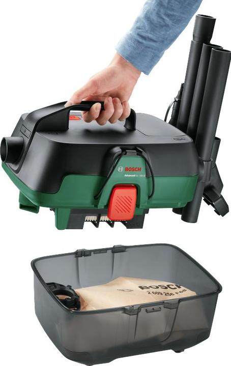 Actual product image Bosch Home & Garden AdvancedVac 18V-8 (Wet dry vacuum cleaner)