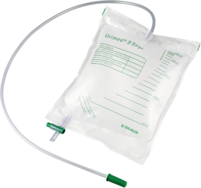 Produktbild B.Braun Urimed B Bags Urinbeutel mit Ablauf unsteril, 1 St. Beutel