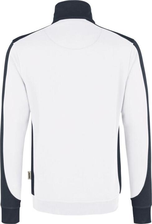 Image du produit Hakro Sweat-shirt zippé Contrast Performance blanc/anthr. 3XL (3XL)