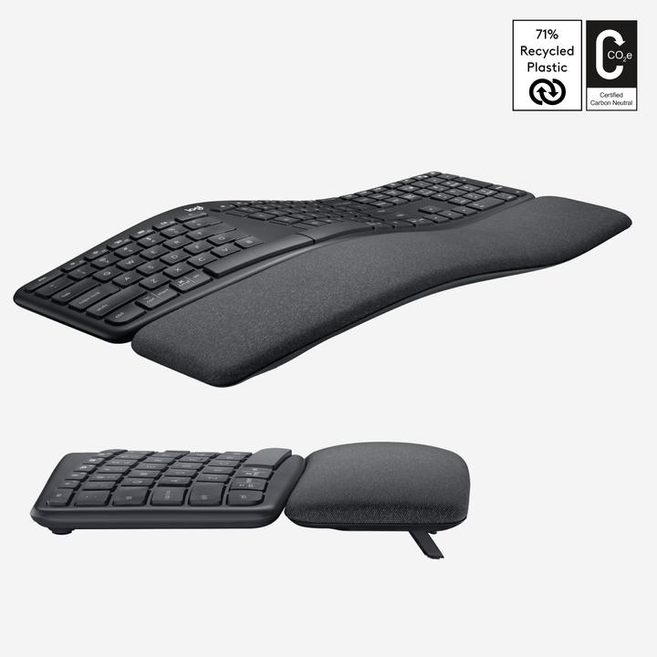 Produktbild Logitech Ergo K860 (Eng. Int., Kabellos)