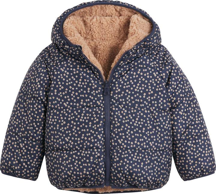 La Redoute Collections Wendbare gesteppte Winterjacke mit Kapuze (102)