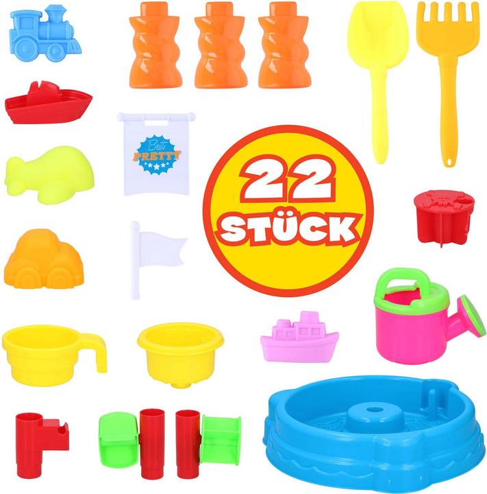 Actual product image Eddy Toys Sand and water table