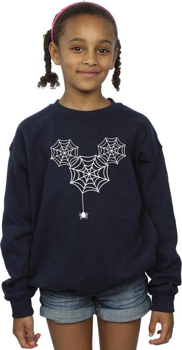 Produktbild Disney Mickey Mouse Spider Web Head Sweatshirt Mädchen (152, 158)