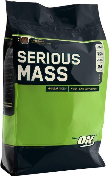 Actual product image Optimum Nutrition Serious Mass (Strawberry, 1 pcs., 5454 g)
