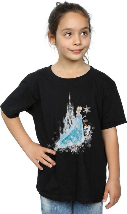 Image du produit Disney - T-shirt FROZEN ELSA AND OLAF WINTER MAGIC - Fille (140, 146)