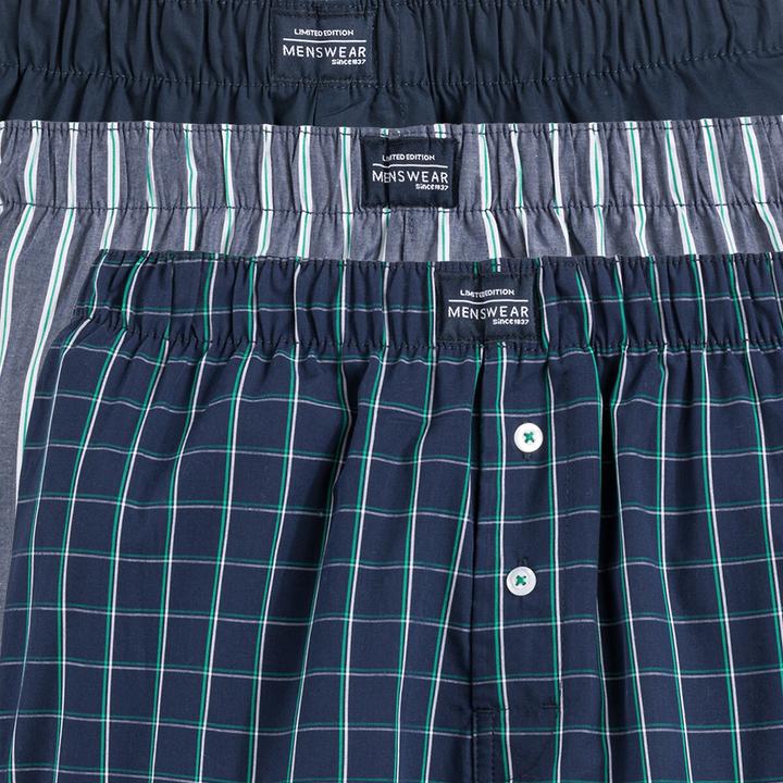 Produktbild La Redoute Collections 3er-Pack Boxershorts (M, 3er Pack)