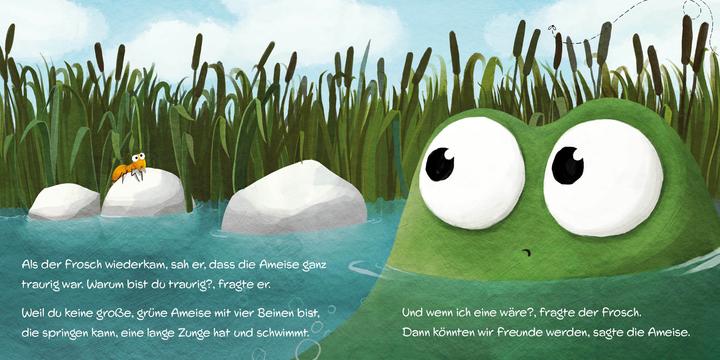 Immagine prodotto Die Ameise und der Frosch (Tedesco)