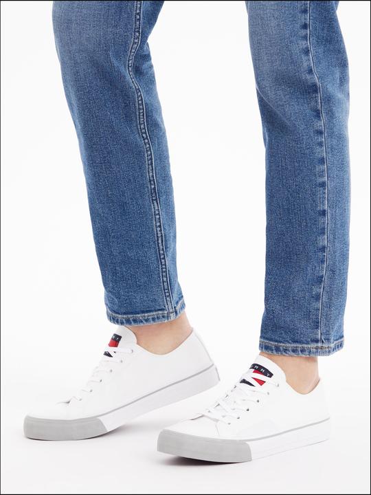 Actual product image Tommy Hilfiger Tommy Jeans Mens Leather Vulc - 55397 (44)