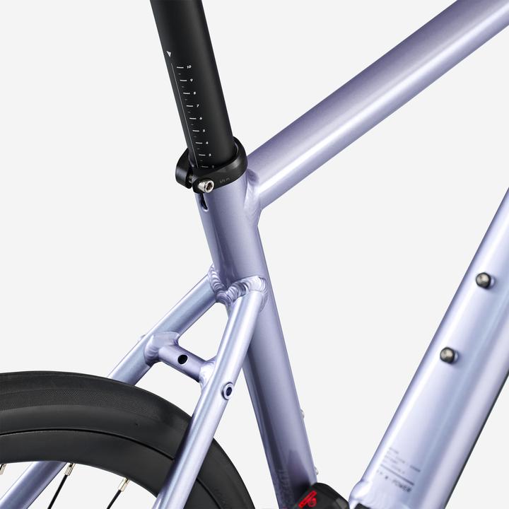 Actual product image Van rysel E-bike road bike E-EDR AF Shimano 105 Di2 2×12S purple
