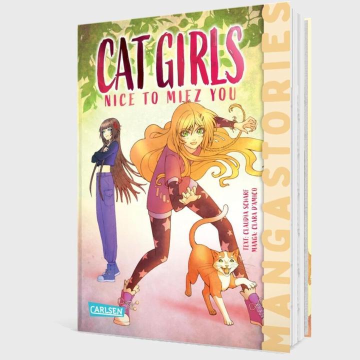 Produktbild CAT GIRLS Band 1 - Nice to miez you (Deutsch, Claudia Scharf, Clara D'Amico, 2024)