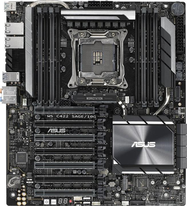 Productafbeelding ASUS WS C422 SAGE (LGA 2066, Intel C422, SSI CEB)