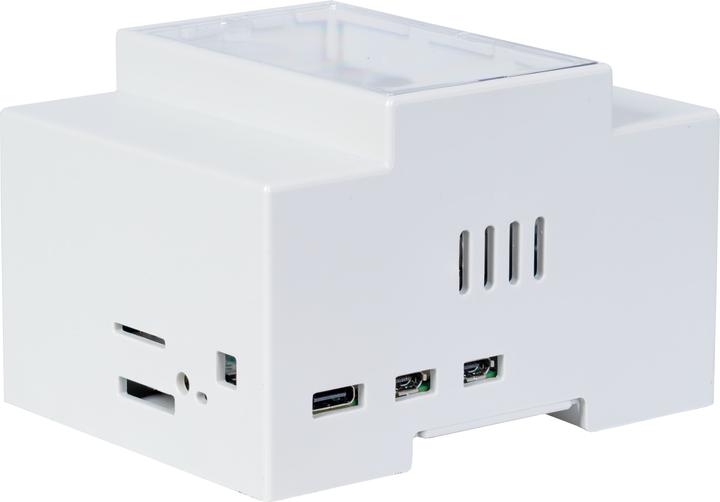 Produktbild Raspberry Pi Rpi Pi5 Hutschienen Geh Plastik