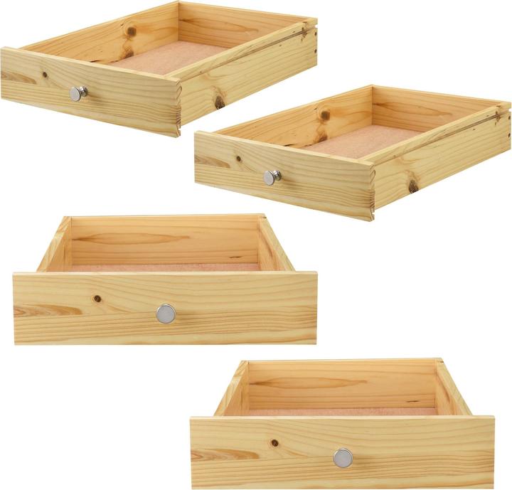 Produktbild En.Casa 4x Schubladen für Europaletten