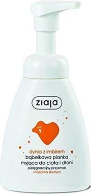 Actual product image Ziaja Pumpkin With Ginger Hands & Body Foam Wash - Liquid Soap (Liquid soap)