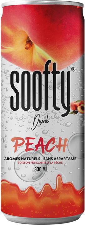 Soofty Drink Soft-Drinks Pfirsich 24 x 0.33 l (24 x 33 cl)