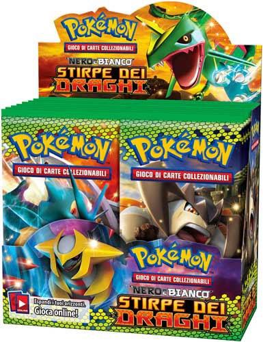 Actual product image Pokémon Black & White Dragons Exalted Booster Pack (Italian, Booster Pack)