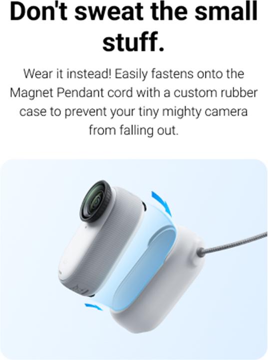 Actual product image Insta360 Magnet pendant Safet (Insta360 Go 3)
