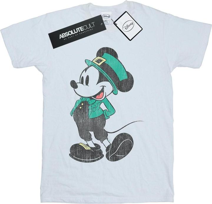 Immagine prodotto Disney Mickey Mouse St Patrick Costume Maglietta Ampia Donna (S)