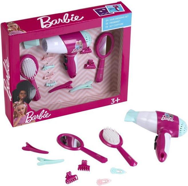 Image du produit Theo Klein Coiffeur Barbie avec sèche-cheveux