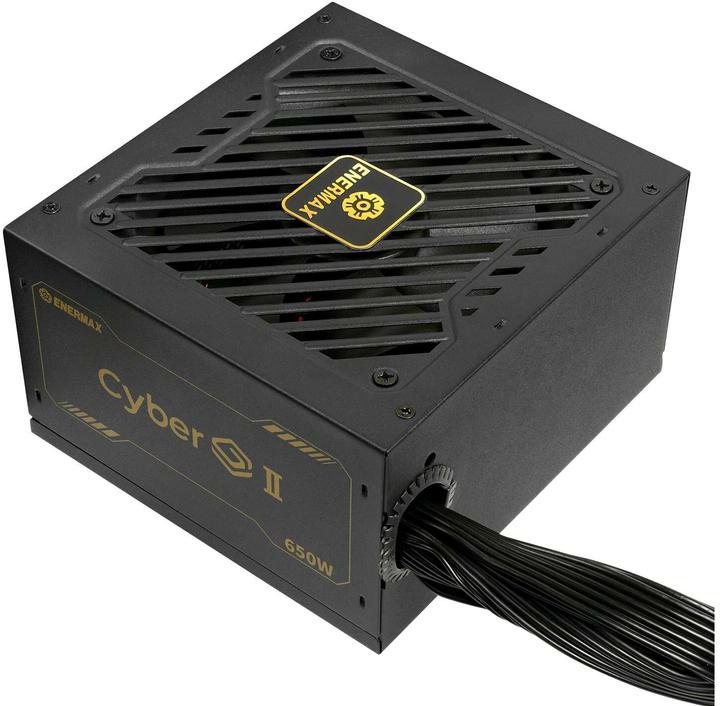 Immagine prodotto Enermax Power Supply 650W CyberG II 80+ Gold Black non-mod (650 W)