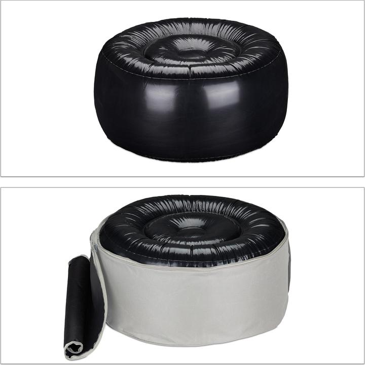 Image du produit Relaxdays Tabouret gonflable