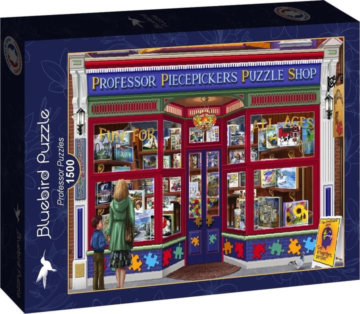 Actual product image Bluebird Puzzle 1500 pieces Professor Puzzles (1500 pieces)