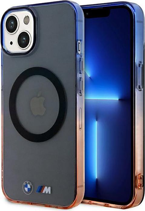 Produktbild BMW Etui BMHMP14MHTGE iPhone 14 Plus 6.7" szary/grey hardcase Gradient Bumper MagSafe (Apple iPhone 14 Plus)
