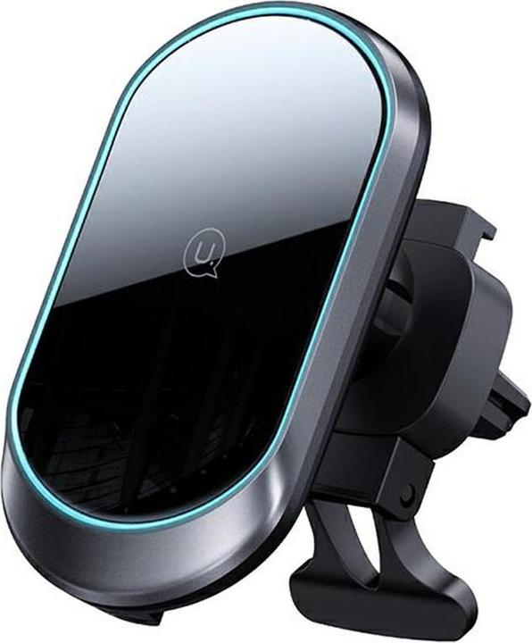 Image du produit Usams Magnetyczny uchwyt indukcyjny Wireless Charging 15W do kratki went. czarny/black CD182ZJ01 (US