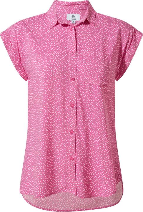 Actual product image TOG24 Womens/Ladies Pebble Capped Sleeved Shirt (38 D)