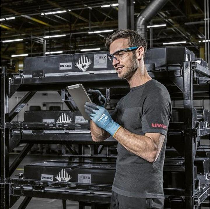 Image du produit Uvex Safety Gant de mécanicien Phynomic AirLite C ESD, Bleu (6)