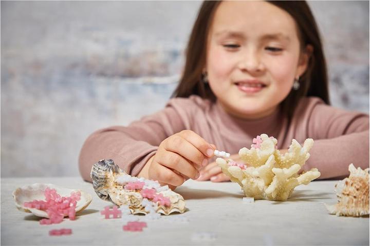 Actual product image Plus-Plus 100 creative building blocks Pearl