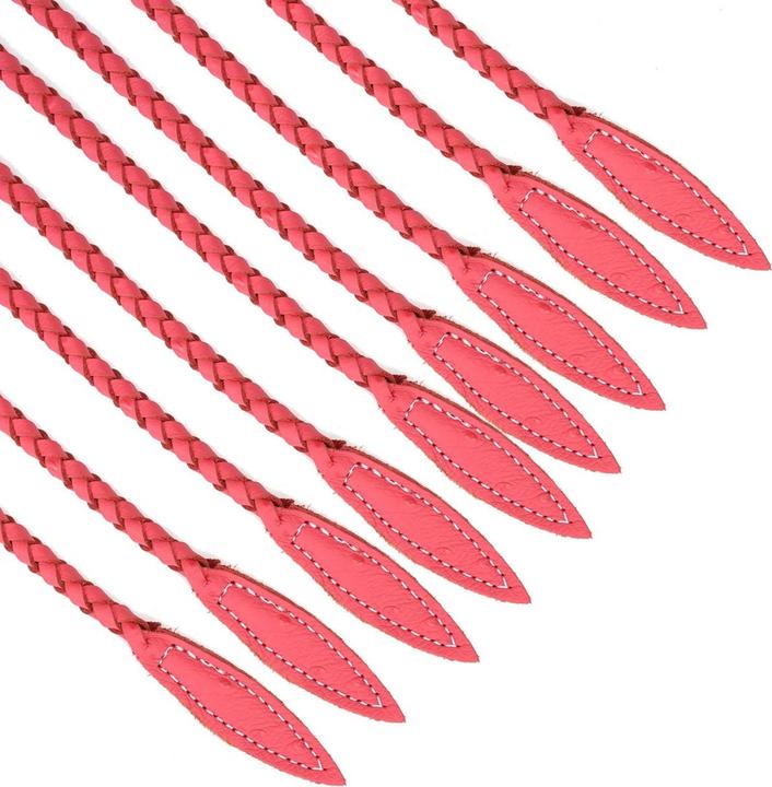 Produktbild Liebe Seele Angel's Kiss - Leder Peitsche im Straussenleder-Look "Cat O' Nine"