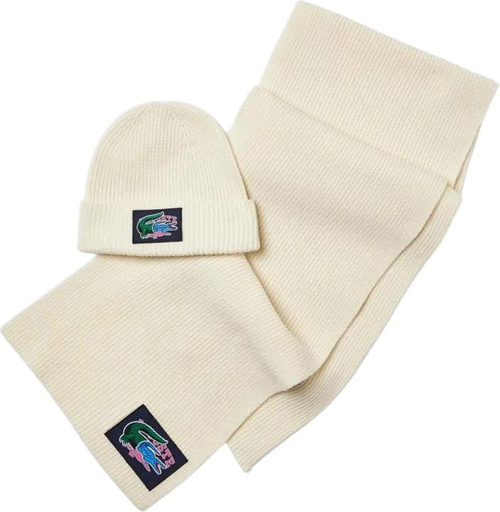 Image du produit Lacoste - Ensemble écharpe et bonnet