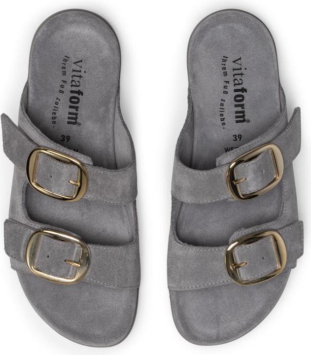 Actual product image Vitaform Pantolette Veloursleder Soft (40)