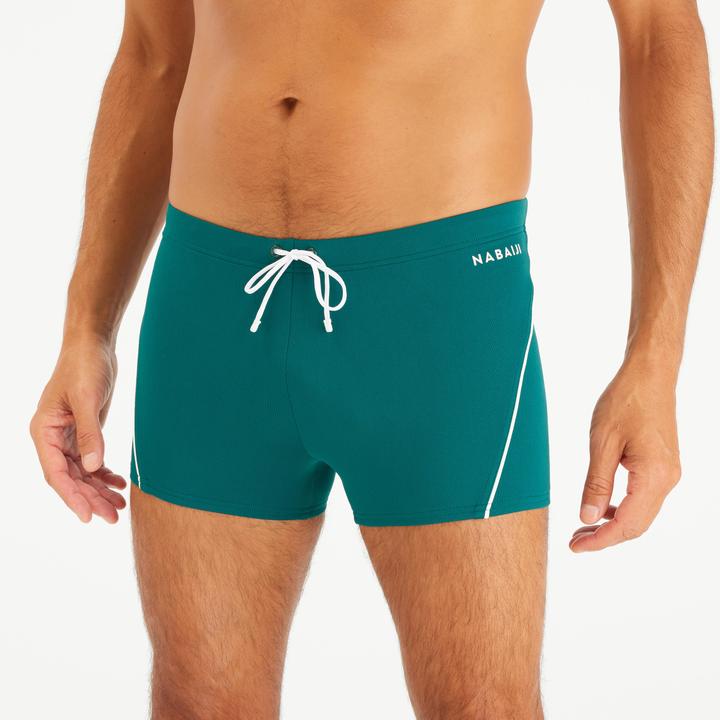 Nabaiji Badehose Boxer Herren - 100 Plus grün (40)